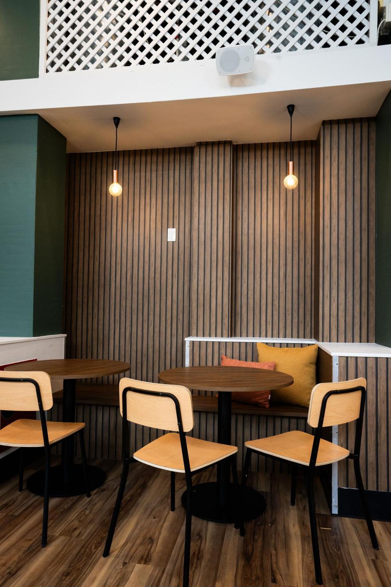 Haka House Wellington Hostel Εξωτερικό φωτογραφία Interior of a Starbucks Reserve store in Tokyo, Japan
